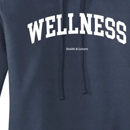 Wellness Retro Health Club Sporty 90s Athleisure Aesthetic Meaningful Gift Women's Pullover Hoodie