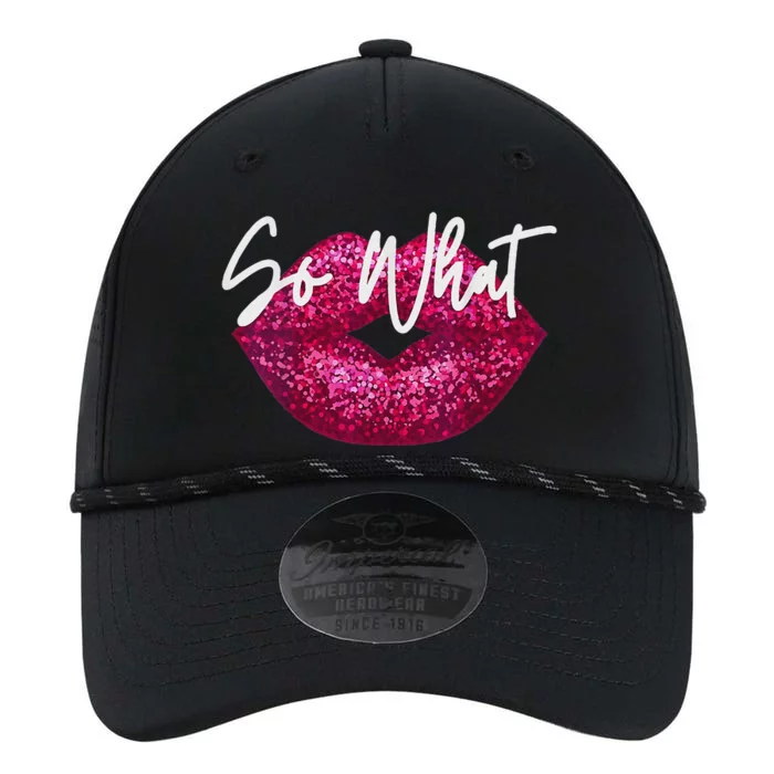 Women Retro I So What Funny Colors Gift Performance The Dyno Cap