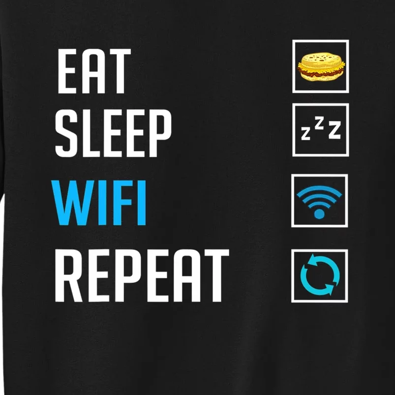 Wifi Router Internet Password Quotes Computer Wlan Tall Sweatshirt