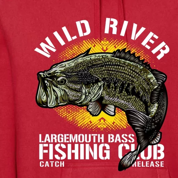 Wild River Largemouth Bass Fishing Club Premium Hoodie