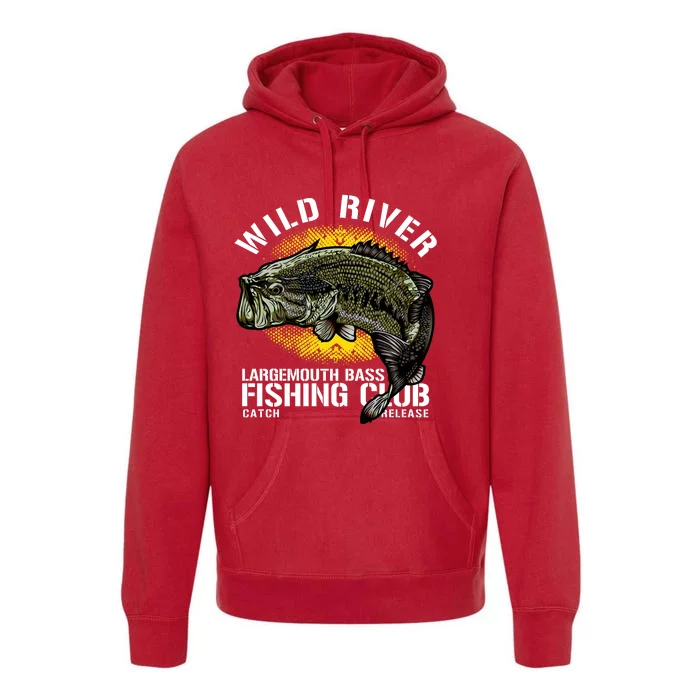 Wild River Largemouth Bass Fishing Club Premium Hoodie