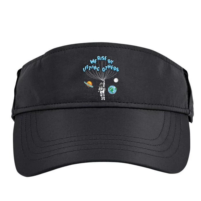 We Rise Motivational Quote Adult Drive Performance Visor