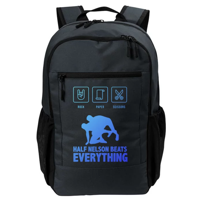 Wrestling Rock Paper Scissors Usa Beats Everything Great Gift Daily Commute Backpack