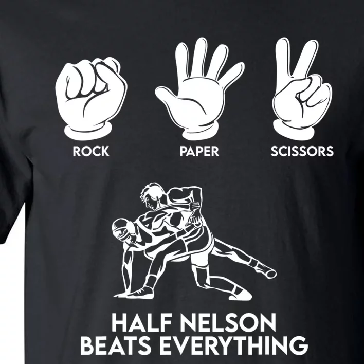 Wrestling Rock Paper Scissors USA Beats Everything Tall T-Shirt