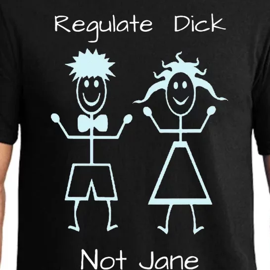 Women’S Rights Reproductive Choice Regulate Dick Not Jane Pajama Set