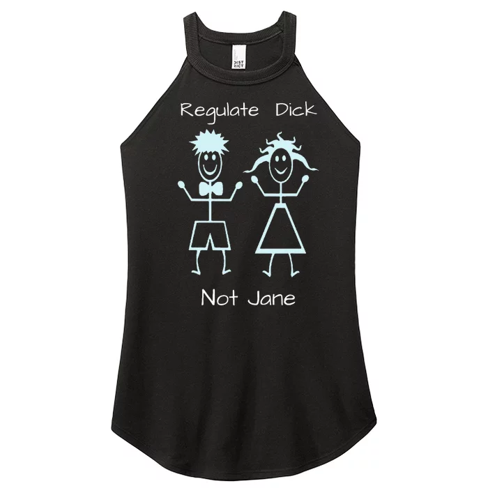 Women’S Rights Reproductive Choice Regulate Dick Not Jane Women’s Perfect Tri Rocker Tank