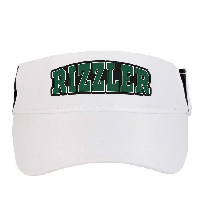 W Rizz Rizzler Funny Adult Drive Performance Visor