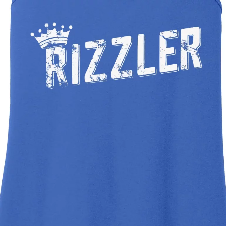 W Rizz Rizzler The Rizz God Ladies Essential Tank