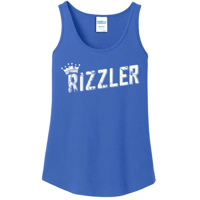 W Rizz Rizzler The Rizz God Ladies Essential Tank