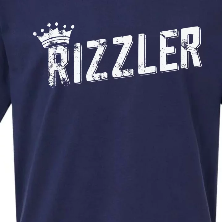 W Rizz Rizzler The Rizz God Sueded Cloud Jersey T-Shirt