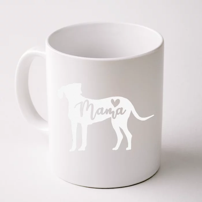 Womens Rhodesian Ridgeback Mama Mom Mother's Day Front & Back Coffee Mug