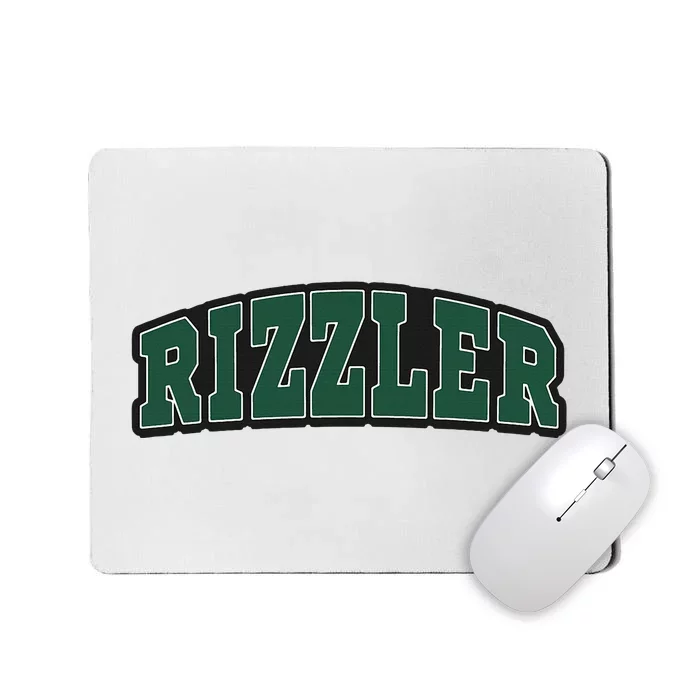 W Rizz Rizzler Funny Meme Quote Mousepad