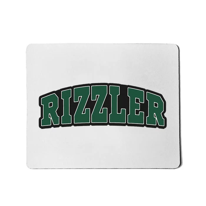 W Rizz Rizzler Funny Meme Quote Mousepad