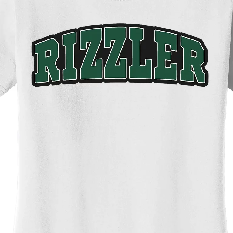 W Rizz Rizzler Funny Meme Quote Women's T-Shirt