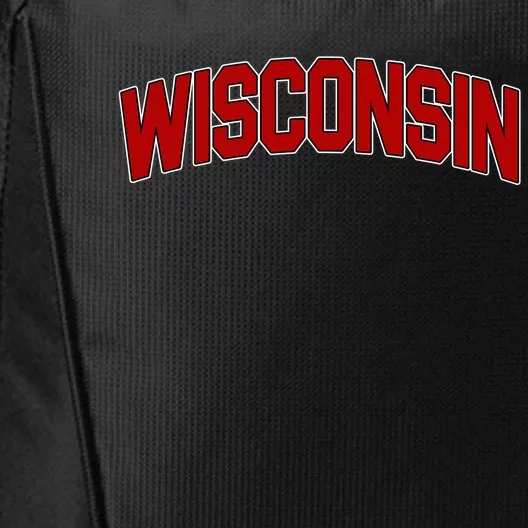 Wisconsin Retro State City Backpack