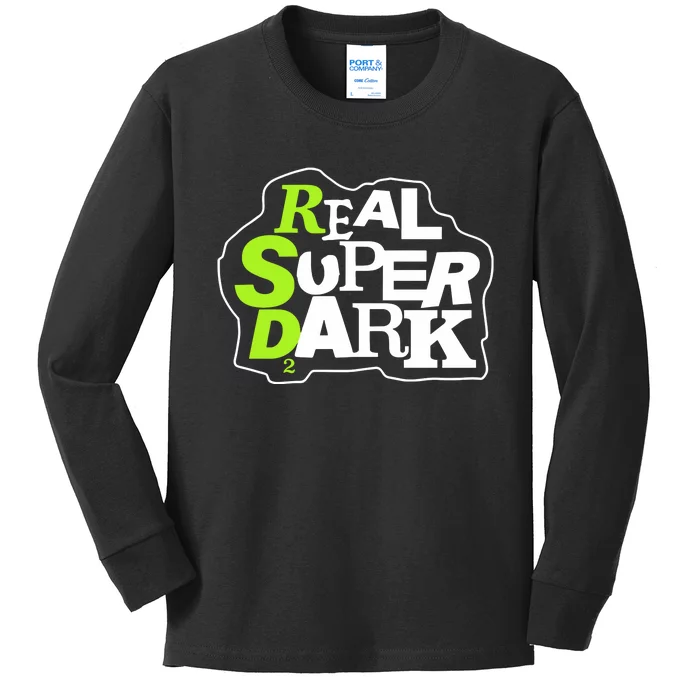 Waterparts Real Super Dark 2 Kids Long Sleeve Shirt