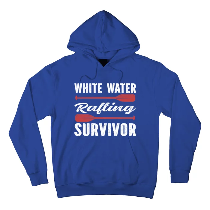 Whitewater Rafting Survivor White Water Rafting Gift Hoodie