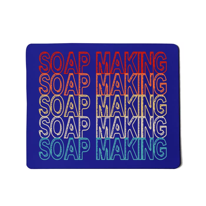 Wo Retro Soapmaker Or Soap Making Vintage Soap Maker Cool Gift Mousepad