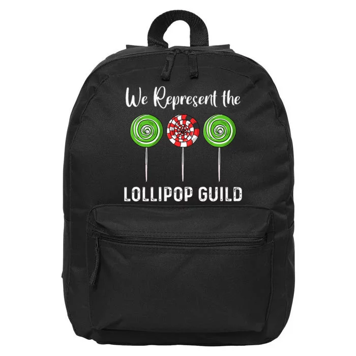 We Represent The Lollipop Guild Wizard Of Oz 16 in Basic Backpack