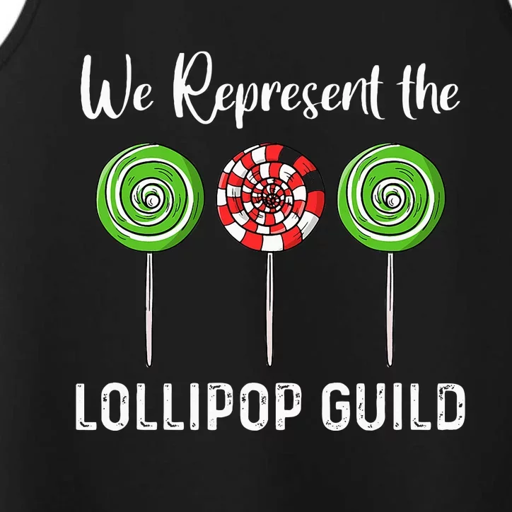 We Represent The Lollipop Guild Wizard Of Oz Performance Tank