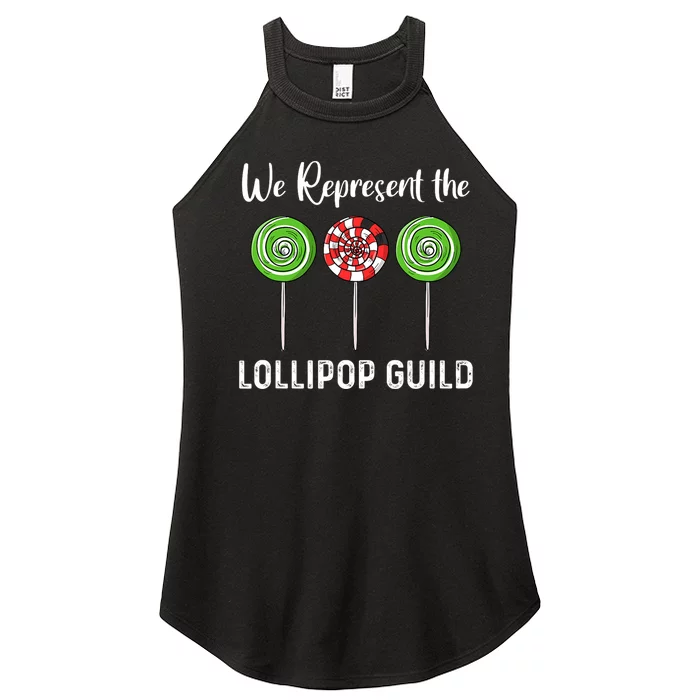 We Represent The Lollipop Guild Wizard Of Oz Women’s Perfect Tri Rocker Tank