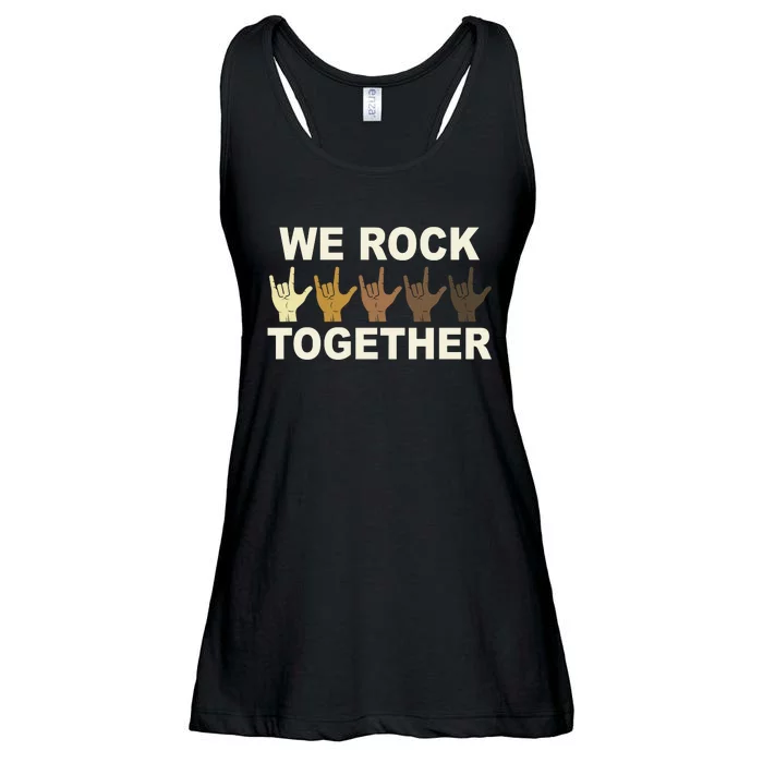 We Rock Together Ladies Essential Flowy Tank