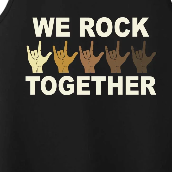 We Rock Together Performance Tank