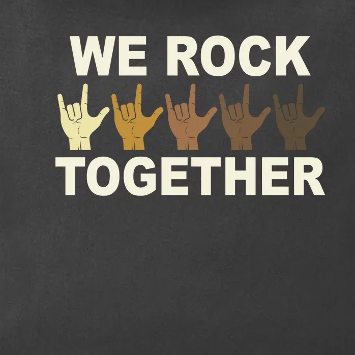 We Rock Together Zip Tote Bag