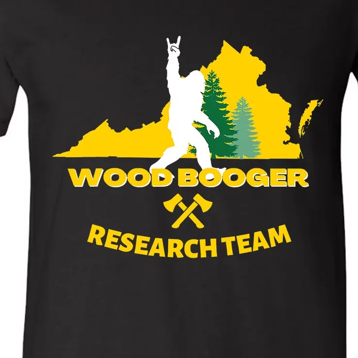 Woodbooger Research Team V-Neck T-Shirt