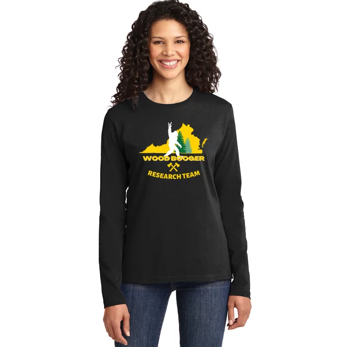 Woodbooger Research Team Ladies Long Sleeve Shirt