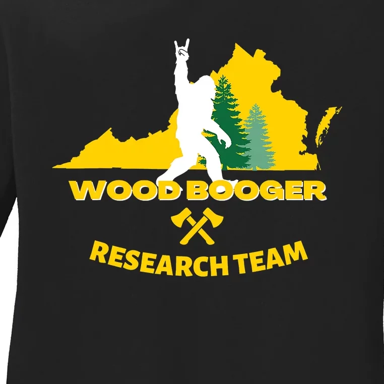 Woodbooger Research Team Ladies Long Sleeve Shirt