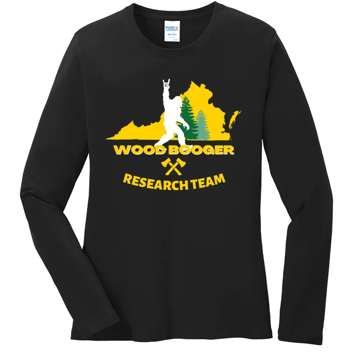 Woodbooger Research Team Ladies Long Sleeve Shirt