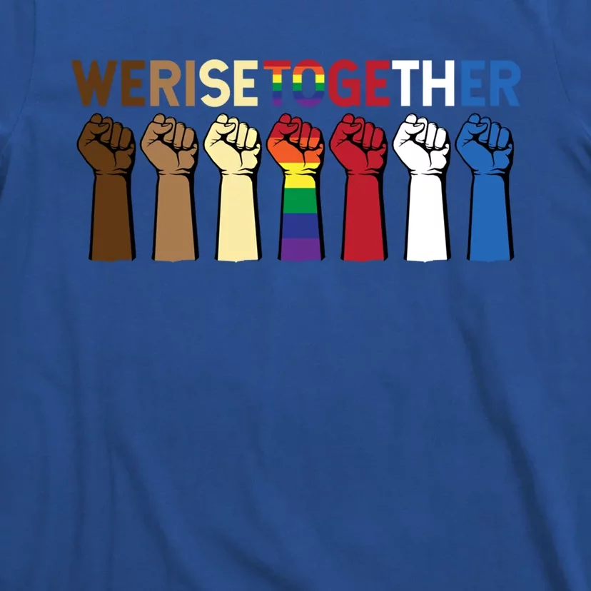 We Rise Together Equality Awesome Black History Month Gift T-Shirt