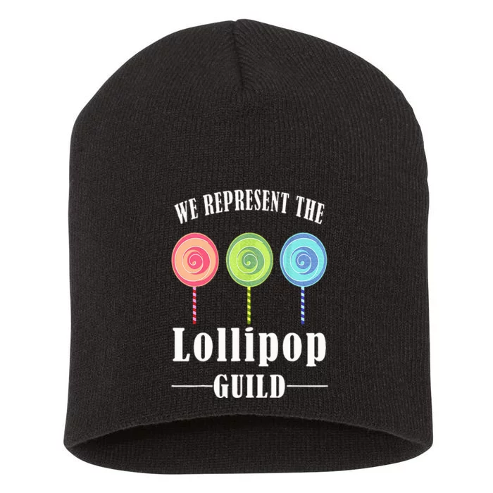 We Represent The Lollipop Guild Short Acrylic Beanie