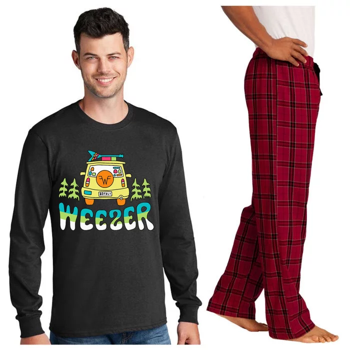 Weezer Road Trip Long Sleeve Pajama Set