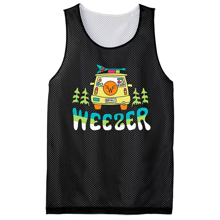 Weezer Road Trip Mesh Reversible Basketball Jersey Tank