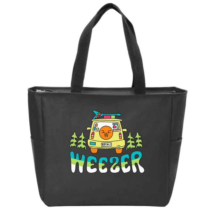 Weezer Road Trip Zip Tote Bag