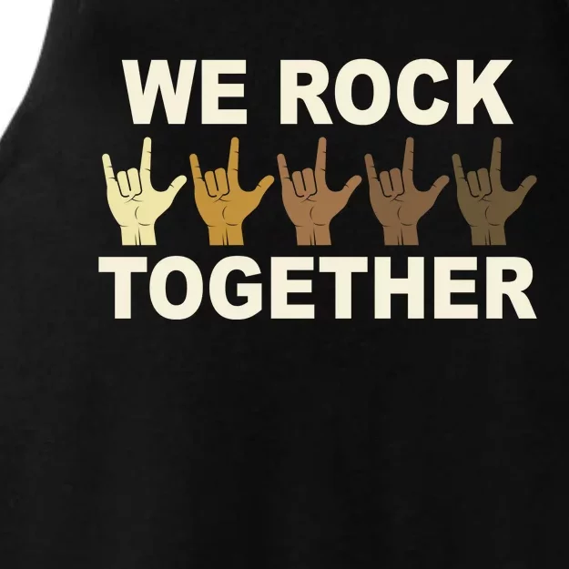 We Rock Together Equality Ladies Tri-Blend Wicking Tank