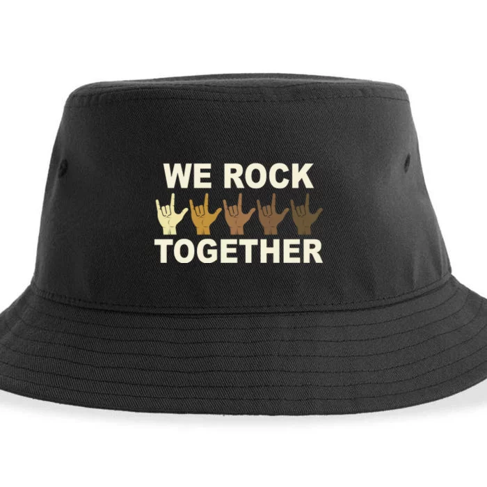 We Rock Together Equality Sustainable Bucket Hat