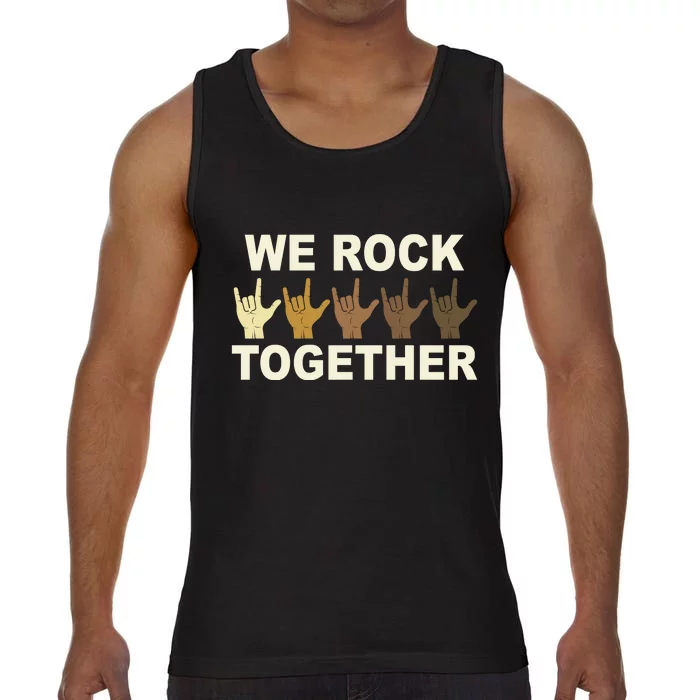 We Rock Together Equality Comfort Colors® Tank Top