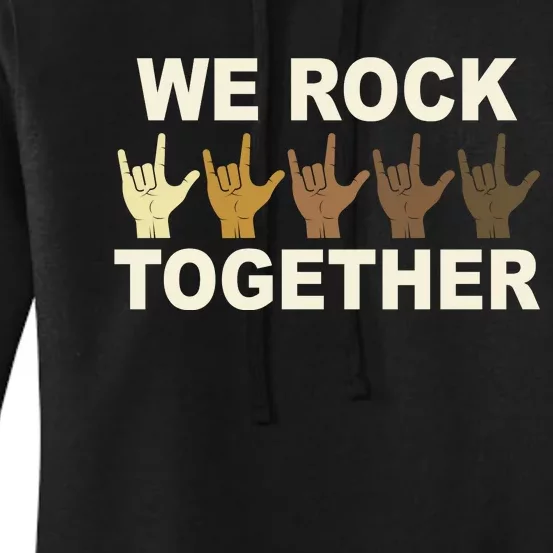 We Rock Together Equality Women's Pullover Hoodie