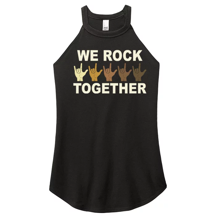 We Rock Together Equality Women’s Perfect Tri Rocker Tank