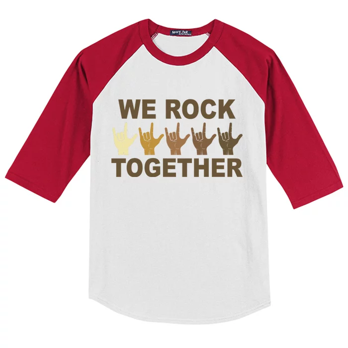 We Rock Together Equality Kids Colorblock Raglan Jersey