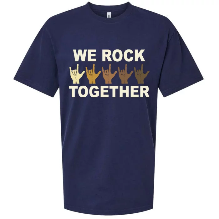 We Rock Together Equality Sueded Cloud Jersey T-Shirt