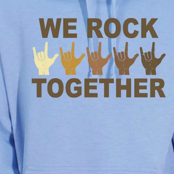 We Rock Together Equality Unisex Surf Hoodie