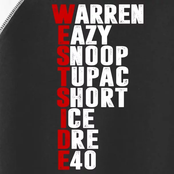 Westside Rappers Toddler Fine Jersey T-Shirt