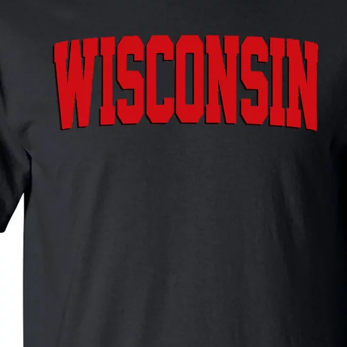 Wisconsin Red Tall T-Shirt