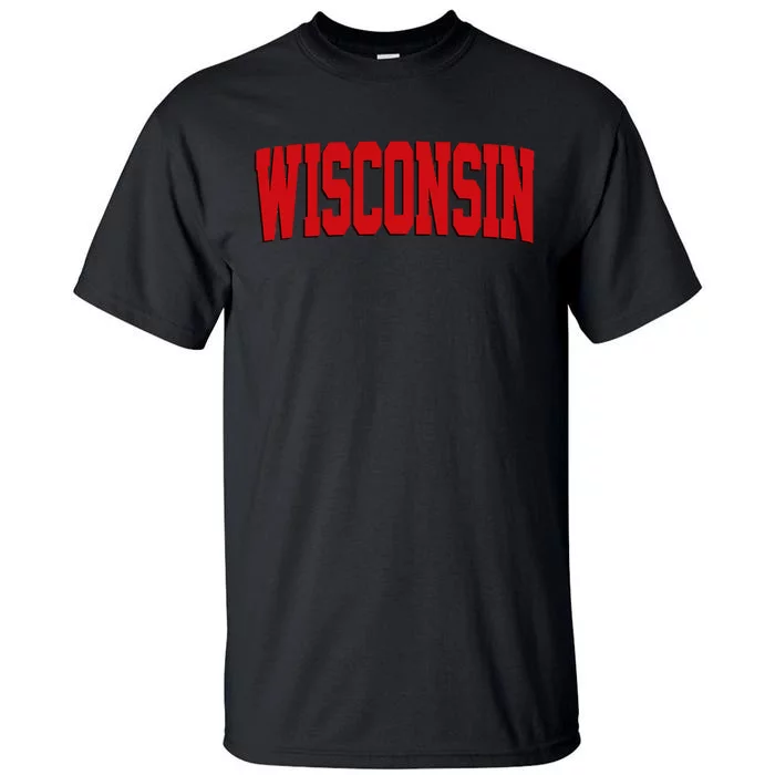 Wisconsin Red Tall T-Shirt