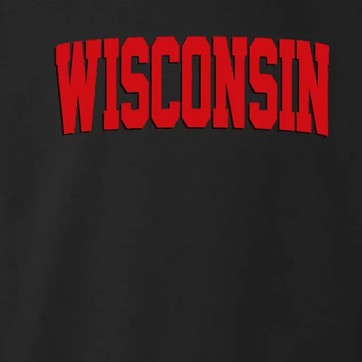 Wisconsin Red Toddler Hoodie