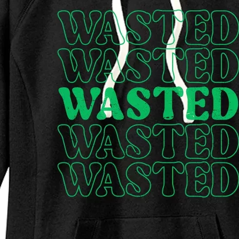 Wasted Retro Women's Fleece Hoodie